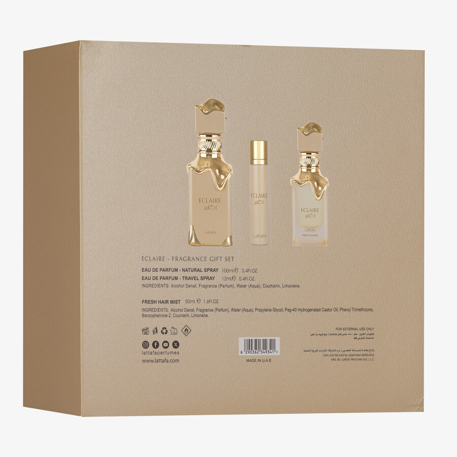 set cadou eclaire 3 bucăți