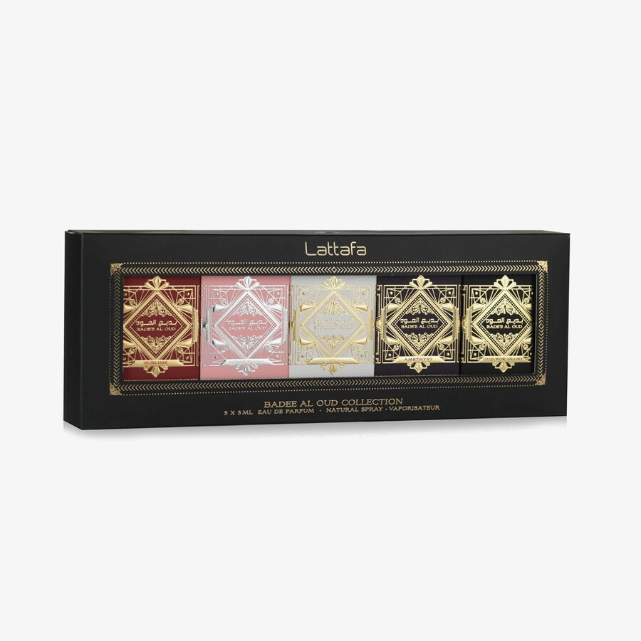 colecția badee al oud 5 x 5ml edp
